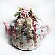 Teapot-box in the style of Shebi Chic, Box, Volgorechensk,  Фото №1