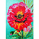 Painting poppies Bouquet of poppies red flower 50h35 cm, Pictures, Ekaterinburg,  Фото №1