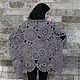 The ashen cloak of the motives. Wraps. Irina-knitting. Online shopping on My Livemaster.  Фото №2