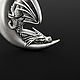 Заказать  Dragon moon pendant. Delor (Aleksandr5). Ярмарка Мастеров. . Кулон Фото №3