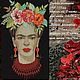 Frida Kahlo. Diseño para el bordado de la máquina. Embroidery tools. Nata-xa_1. Ярмарка Мастеров.  Фото №4