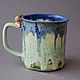 Заказать Tazas y tazas: Caracol y Amanita. Mila. Ярмарка Мастеров. . Mugs and cups Фото №3