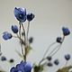 Маленькие голубые цветы, Композиции, Пермь,  Фото №1
