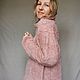 Order Soft fluffy pink Merino oversize sweater. svetlana-sayapina. Livemaster. . Sweaters Фото №3