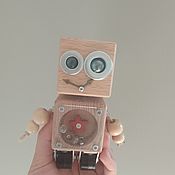 Техника и роботы: Деревянный робот