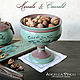 Конфетница, чаша для фруктов MARSALA & EMERALD. Кухонные наборы. Анжела Пинчева (Angella Pinch). Интернет-магазин Ярмарка Мастеров.  Фото №2