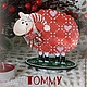 Яркий, добрый, немножко хитрый и улыбчивый барашек Томми готов охранять свой будущий дом и дарить улыбку каждому) Сделан по заказу.
