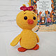 Toy chicken Tutta Karlsson yellow chicken, Stuffed Toys, Moscow,  Фото №1