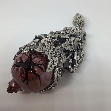 Украшения ручной работы. Ярмарка Мастеров - ручная работа Кулон «Гранат». Handmade.
