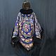 Poncho 'Flowers under the snow' with arctic fox. Ponchos. National Brand. Online shopping on My Livemaster.  Фото №2