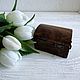 Шкатулка из черного ореха. Шкатулки. Brand_wood. Ярмарка Мастеров.  Фото №4