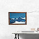 Reproduction of the picture in the frame 'Himalayas». N. To. Roerich. KR11. Pictures. ART OF SIBERIA. My Livemaster. Фото №5