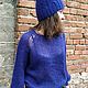 Knitted jumper from Italian kid mohair on silk, Jumpers, Miass,  Фото №1