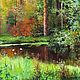 Oil painting landscape Treeless backwater Vladimir Chernov. Pictures. VladimirChernov (LiveEtude). My Livemaster. Фото №4