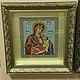 Embroidery. beads. Icon Of Mother Of God Assuage My Sorrows, Icons, Novosibirsk,  Фото №1