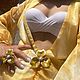 Кольцо из комплекта ,,Bella,,yellow. Комплекты украшений. GayaneArtdesigner. Ярмарка Мастеров.  Фото №5