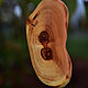 Крупный деревянный кулон из коллекции "Броский взгляд". Кулон. Чудеса из дерева (wonders-of-wood). Ярмарка Мастеров.  Фото №5