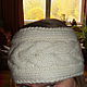 вязаная повязка на голову  с узором "колосок", Повязки, Москва,  Фото №1
