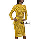 Вязаное платье "Gold". Платья. YuliaLace. Ярмарка Мастеров.  Фото №4