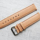 Order Stitched Leather Watch Strap 20mm. LadO Watch Straps (novgorodsky). Livemaster. . Watch Straps Фото №3