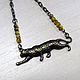 Order Mini necklace 'Leopard'. A million treasures. Livemaster. . Necklace Фото №3