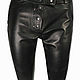Black leather pants for women. Pants. Modistka Ket - Lollypie. Online shopping on My Livemaster.  Фото №2
