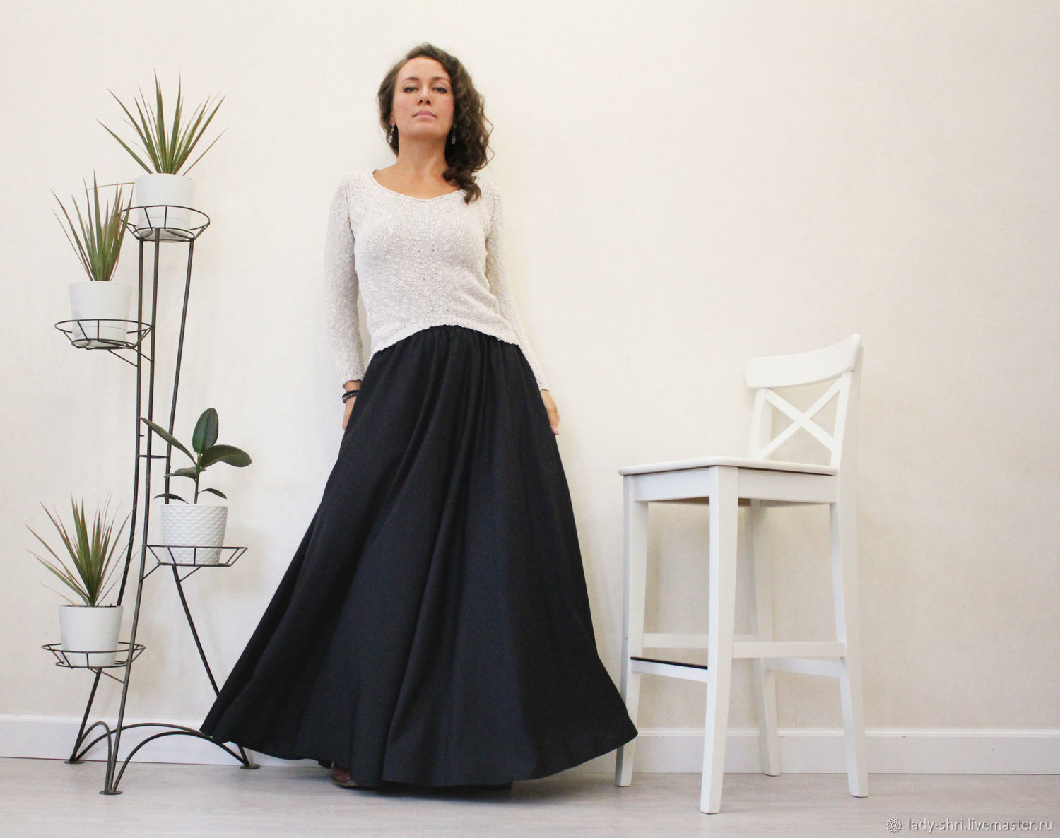 Длинная прямая юбка: лучшие модели и фасоны