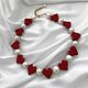 Gargantilla Corazón Rosa. Collar de perlas, Chokers, Novosibirsk,  Фото №1