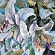 'Lilies' watercolor, Pictures, Moscow,  Фото №1