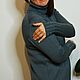 Туника "Кашемировый дуэт" с шелком. Туники. Оксана Якушева 'Шерстяная магия'. Ярмарка Мастеров.  Фото №4