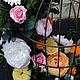 Композиция из стабилизированных цветов в клетке. Композиции. Елена (lENALEG). Интернет-магазин Ярмарка Мастеров.  Фото №2