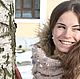 Шарф-труба, шарф-хомут , снуд вязаный Завитушки. Шарфы. Ирина Леонова. Ярмарка Мастеров.  Фото №5