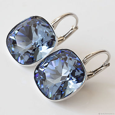 Украшения ручной работы. Ярмарка Мастеров - ручная работа Swarovski!  Серьги с кристаллами Сваровски. Handmade.