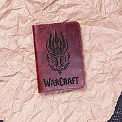 Канцелярские товары handmade. Livemaster - original item cover: Passport Cover mod 2 Warcraft. Handmade.