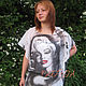Tunic cotton 'Marilyn' - batik. Tunics. studiya. Online shopping on My Livemaster.  Фото №2