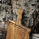 Прямоугольная деревянная доска для подачи Rustic Сандаловое дерево. Разделочные доски. RuWoo. Ярмарка Мастеров.  Фото №4