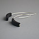 Pendientes largos de lazo de madera. Earrings. TETstudio. Ecostyle.. My Livemaster. Фото №4