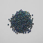 Материалы для творчества handmade. Livemaster - original item Japanese round beads MIYUKI 11/0 Metallic Varieged Blue Iris, 5 gr. Handmade.