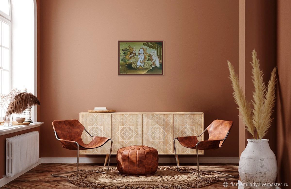 Картины: "Рождение Зайки Венеры" картина маслом в интернет-магазине ...