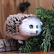 Упитанный большой ёжик. Мягкие игрушки. ToysMari (handmademari). Ярмарка Мастеров.  Фото №4