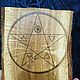 Pentagram for the altar of 5 elements, altar. Altar of Esoteric. magics-cave. My Livemaster. Фото №4
