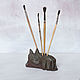 Order Copy of wolf. Fortochka. Livemaster. . Pencil holders Фото №3