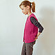 Жилет букле вязаный детский с V-вырезом. Жилет. VA kids knitwear. Ярмарка Мастеров.  Фото №14