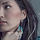 Earrings "Kitten" (silver, enamel). Stud earrings. VAGANOVA jewelry. Online shopping on My Livemaster.  Фото №2