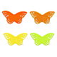 Embroidery applique patch colored butterfly lace openwork FSL free. Applications. materials for creative Anna Sintez. Online shopping on My Livemaster.  Фото №2