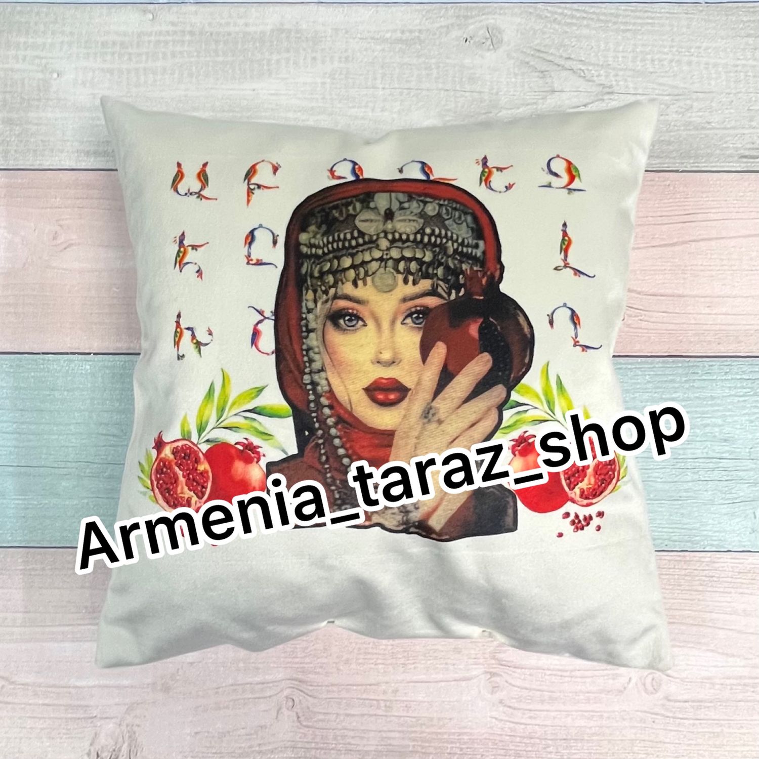Подушка декоративная (Армянская девушка) в интернет-магазине на Ярмарке ...