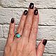Ring track with cubic zirconia, gold ring with cubic zirconia. Rings. Irina Moro. My Livemaster. Фото №12