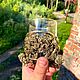 A glass of whiskey 'the lion'. Wine Glasses. Мастерская Русич - Подарки для мужчин! (bestklinok52) (bestklinok52). My Livemaster. Фото №4