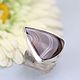 Ring with agate. Silver. Rings. Author Jewelry from natural stones. My Livemaster. Фото №4