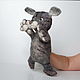 Cat glove doll. Theatrical marionette for puppet theater. Puppet show. AnzhWoolToy (AnzhelikaK). My Livemaster. Фото №6